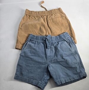 Everlane Organic Shorts Bundle (2) Tan and Blue